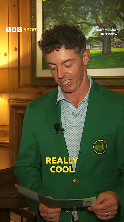 Rory McIlroy's special message from Sir Nick Faldo 🥹 | BBC Sport - YouTube