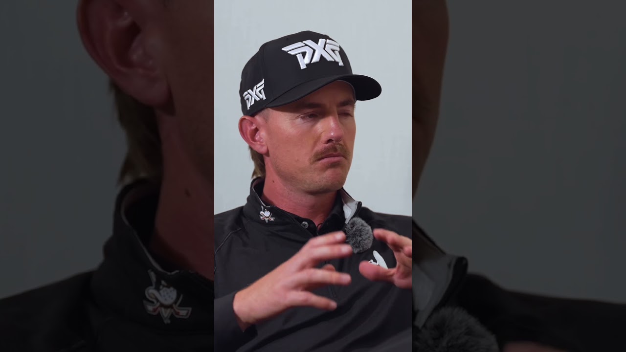 A day in the life of PGA star Jake Knapp #golf #viral #pgatour