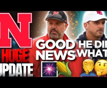 Nebraska JUST GOT GOOD NEWS… Kinda🤔🌽+ SATT FAILS AGAIN🤦‍♂️+ TRANSFERS | Husker Football Iowa