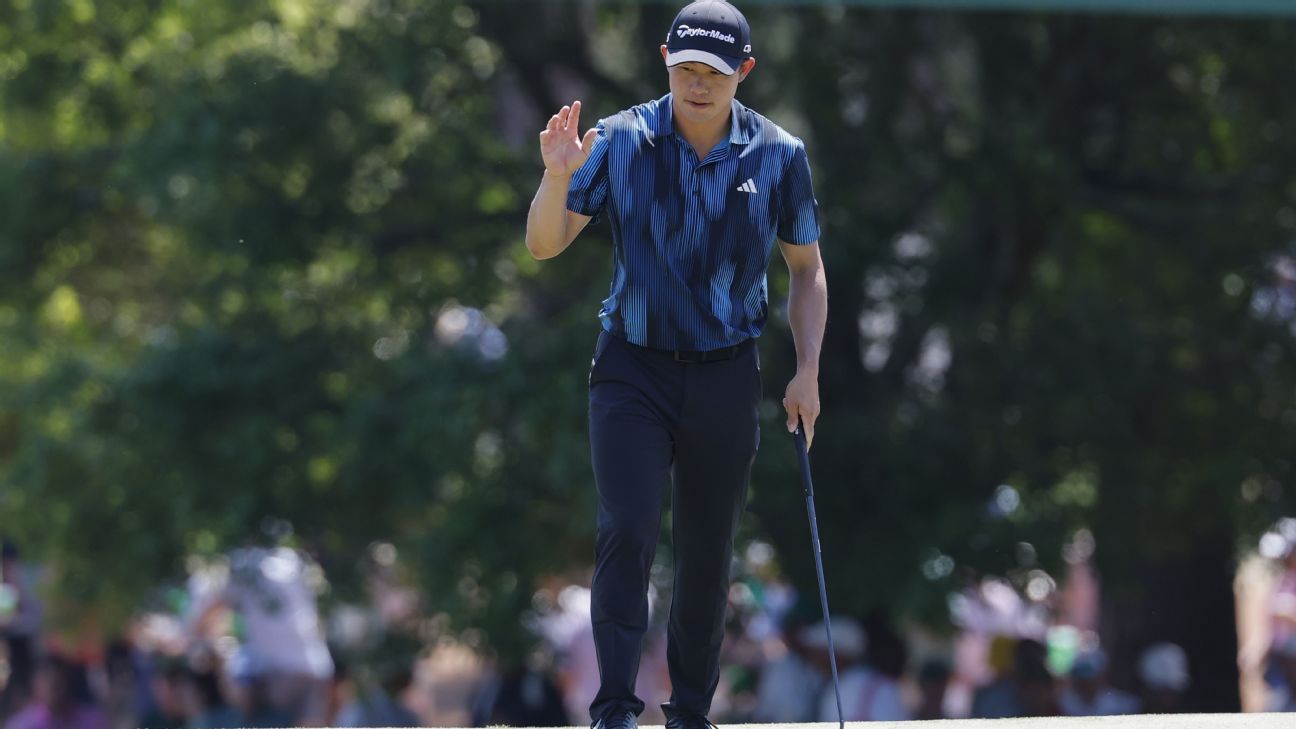 Morikawa Battles Back Injury for T-7 Masters Finish