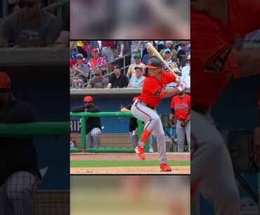 Jackson Holliday Slow Motion Home Run Baseball Swing Hitting Mechanics Instruction Top Prospect V1