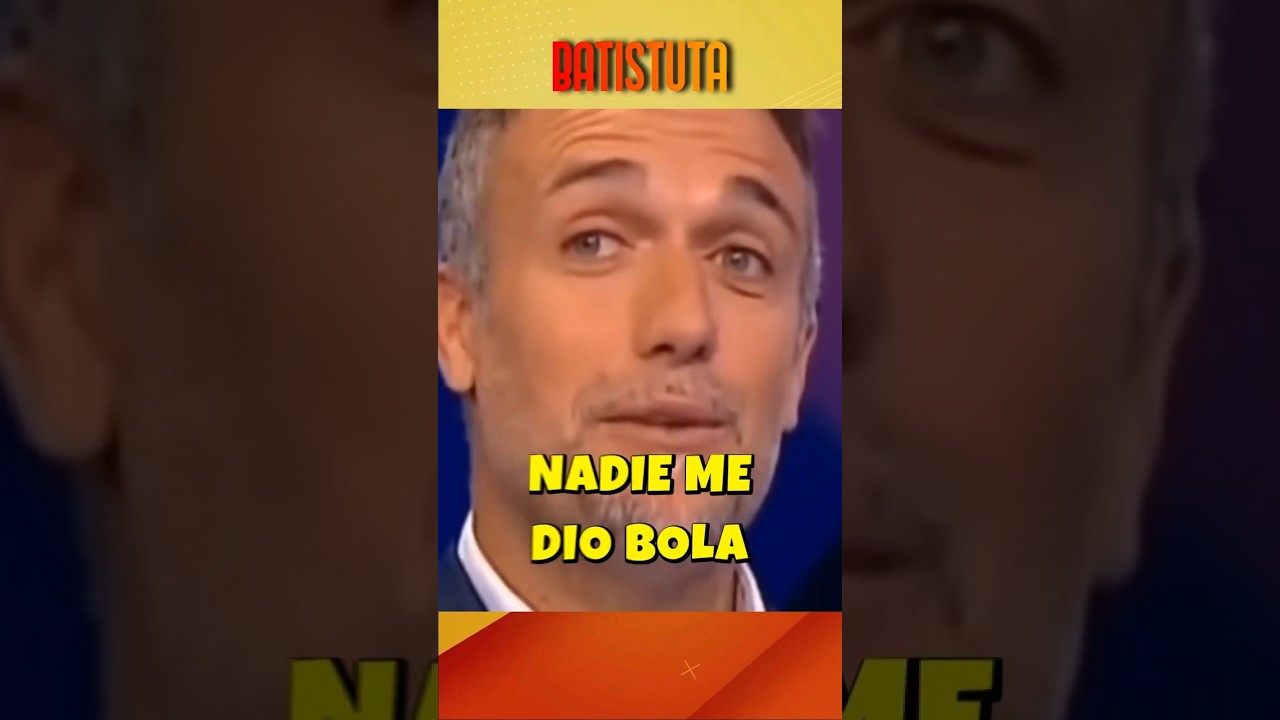 ⭐⚽ANÉCDOTA DE RUGGERI CON EL BATI▶️#futbol #argentina #anecdotas #ruggeri #batistuta #shorts