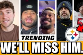 Steelers Players REACT To Aaron Rodgers Situation + These Top 30 Visits Are Getting INTERESTING.