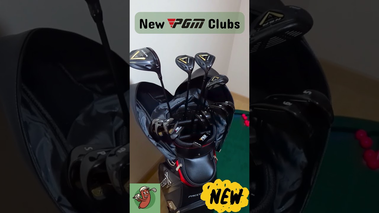 My New PGM NSR V Golf Clubs!