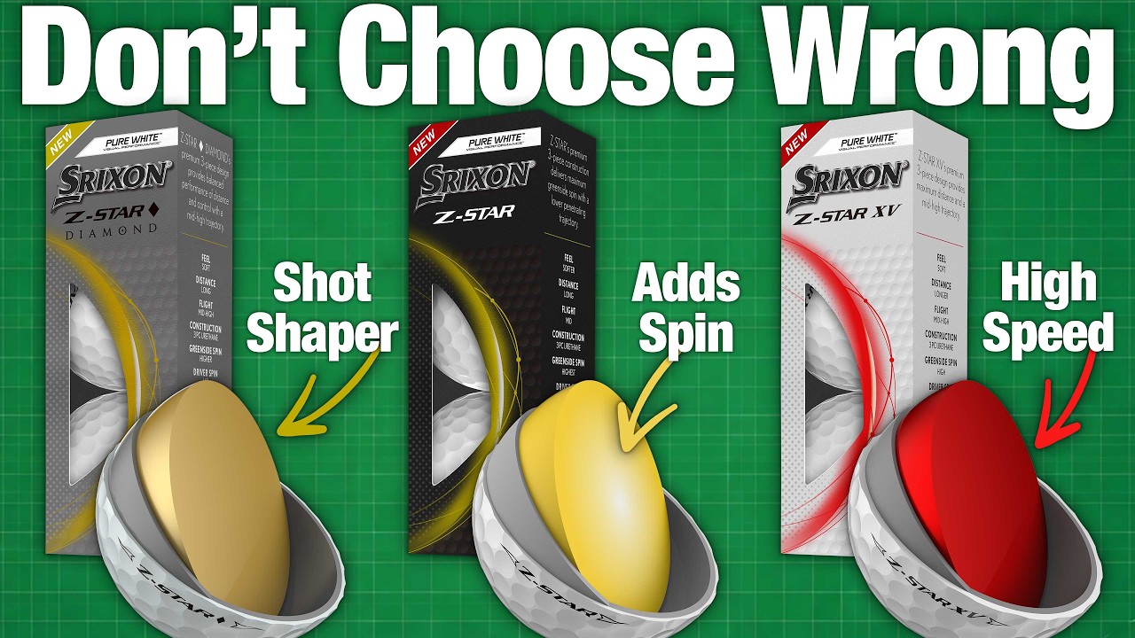 Are You Playing the Wrong Ball? 3 Srixon Z-Stars, Very Different Results