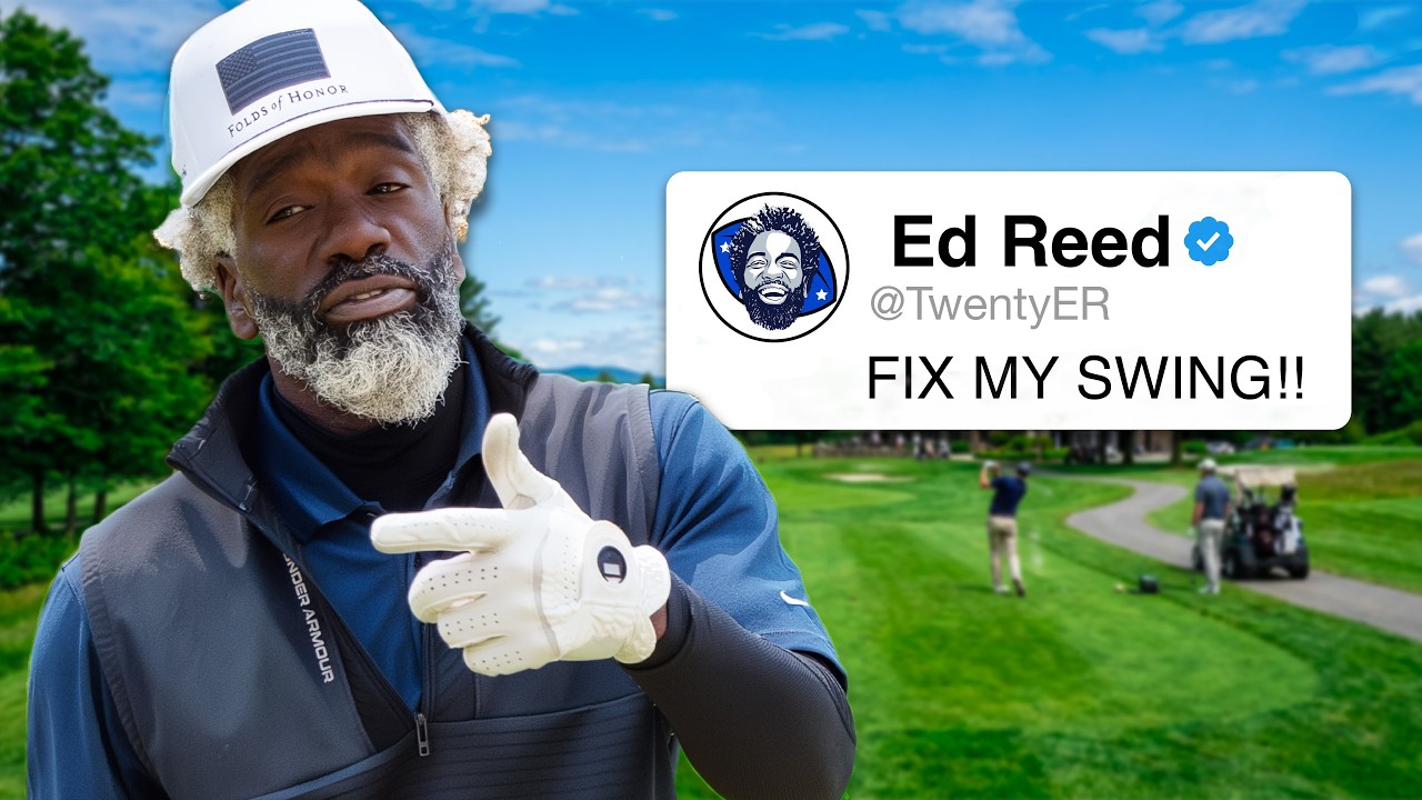 Super Bowl Champ asked me to Fix his Golf Swing | Fixin's