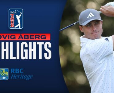 Ludvig Åberg fires 8-under 63 | Round 1 | RBC Heritage | 2026