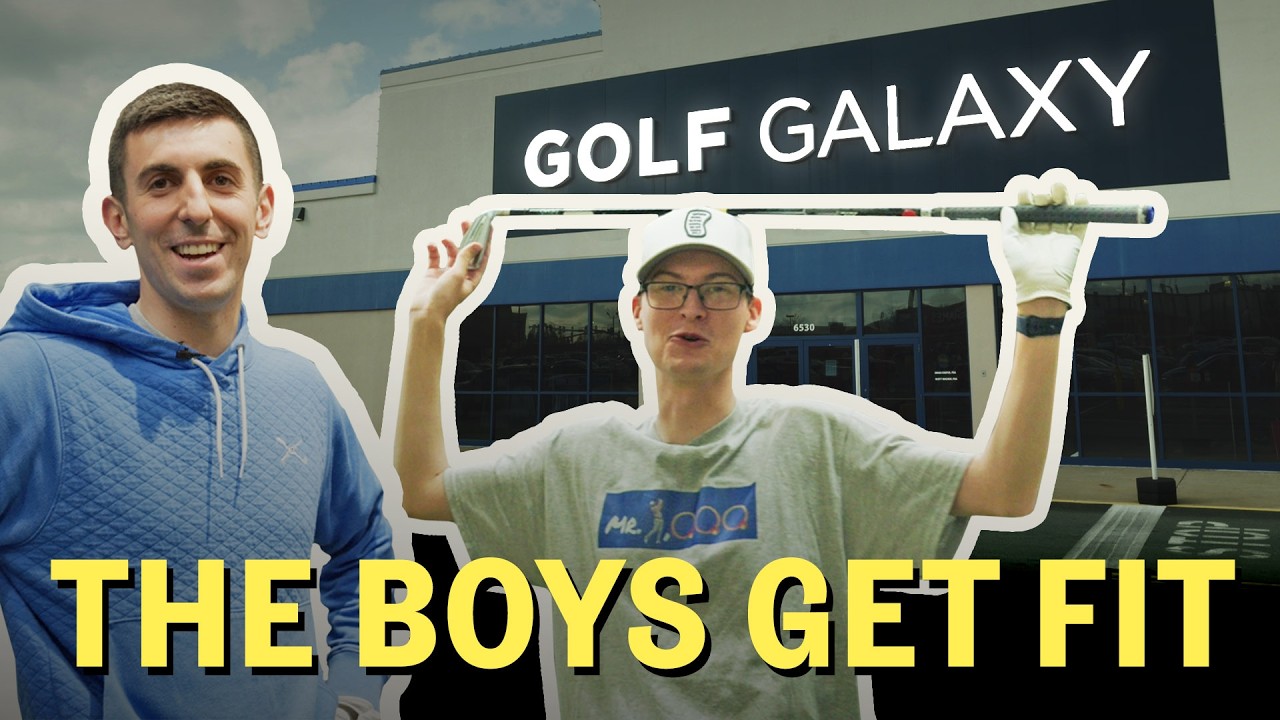 PJ and Joseph's Perfect Fit at Golf Galaxy