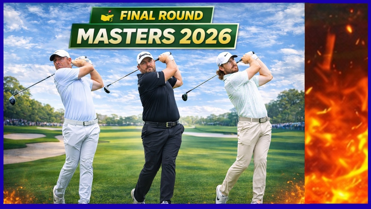 Rory McIlroy One Round Away! Masters 2026 Final Round Begins NOW