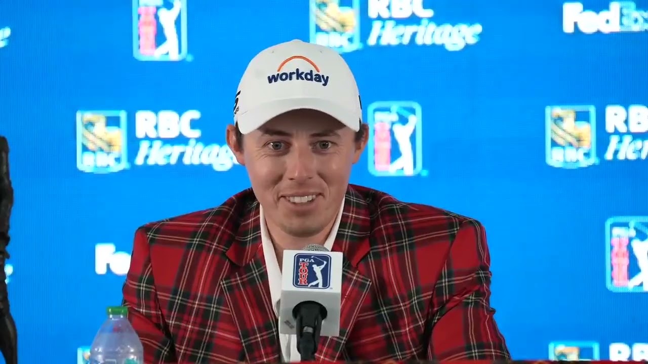 Matt Fitzpatrick Silences the Crowd and Beats Scottie Scheffler at Harbour Town