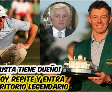 HISTÓRICO. RORY MCILROY, CAMPEÓN del MASTERS 2026. 2da chaqueta verde consecutiva | SportsCenter