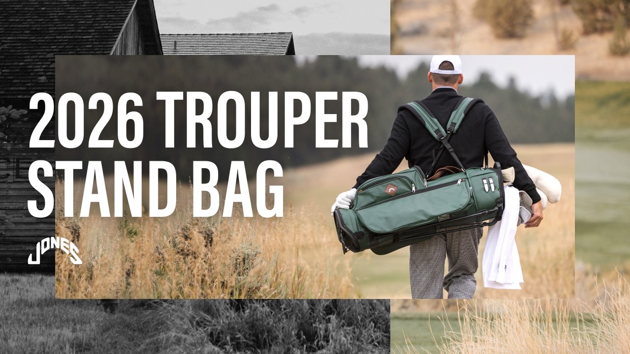2026 Jones Trouper Stand Golf Bag Product Walkthrough