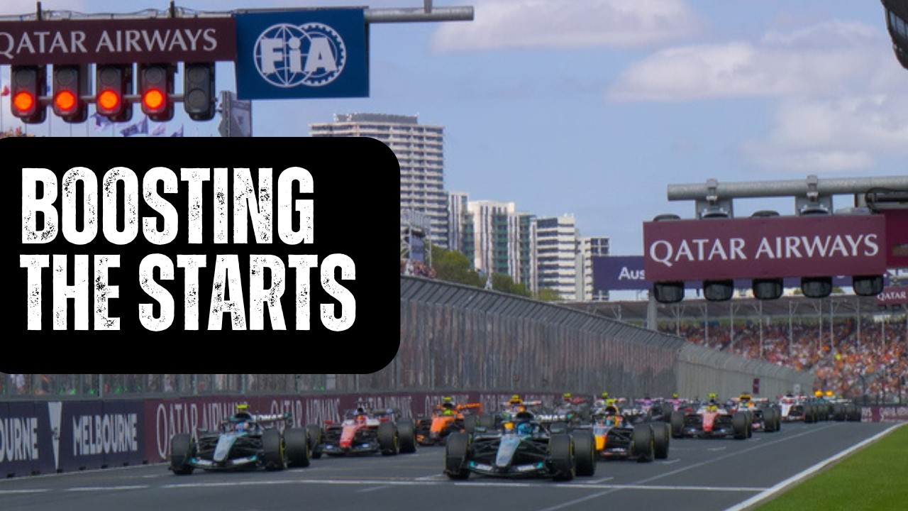 BOOSTING THE F1 STARTS with Mark Slade and Peter Windsor