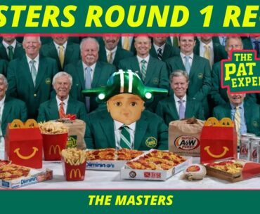 The Masters 2026 Round 1 Recap | Round 2 Picks, Preview | Cust Conrer: Digging Wells & Lunchable