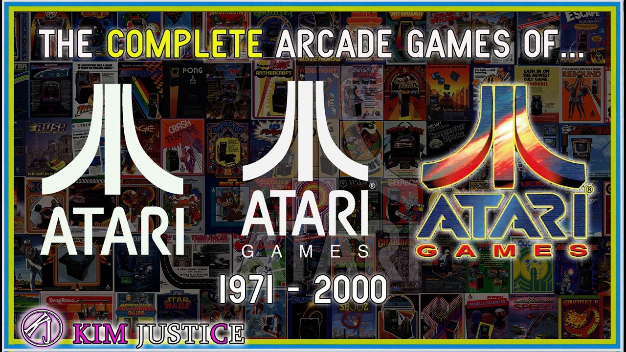 The Story and COMPLETE Arcade Games of ATARI: 1971-2000 SUPERCUT (Every Atari Arcade Game)