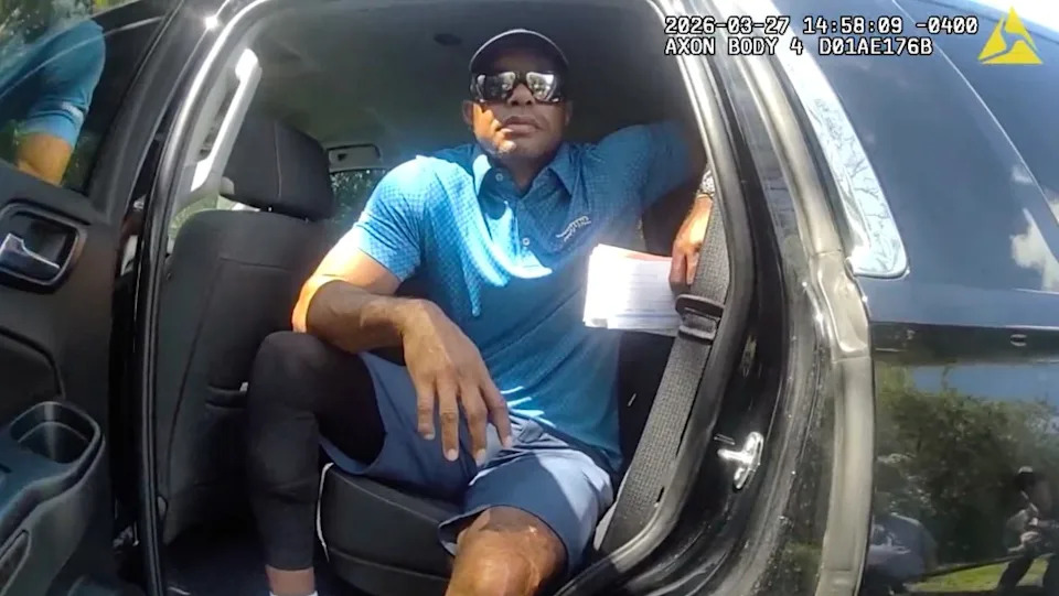 Another source said that Woods (seen here shortly before his March 27 DUI arrest) “just wants to get better in all areas of his life.” AP