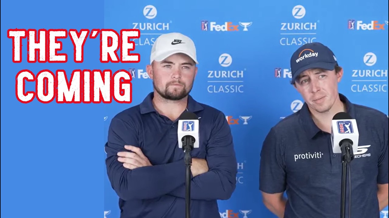THE BROTHERS ARE COMING! 🏆 Fitzpatricks Within 1 of the Lead at Zurich