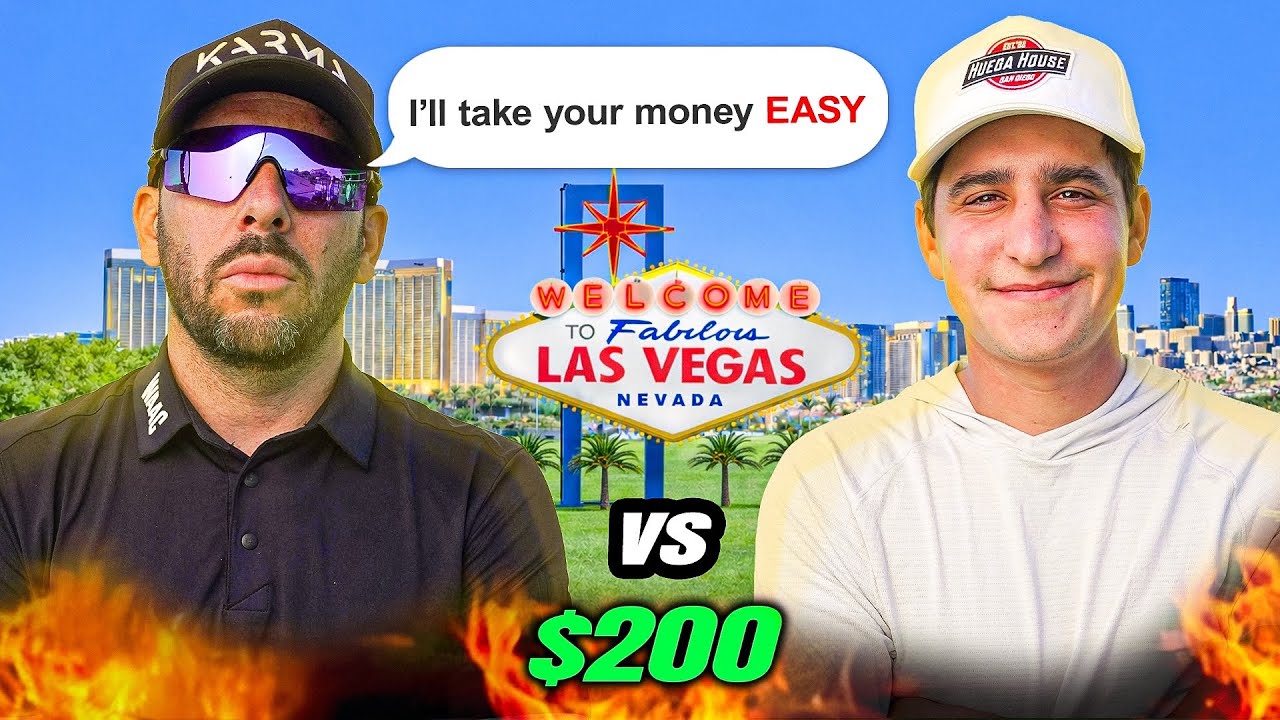 I Was a Massive Underdog Against the Best Golfer in Las Vegas