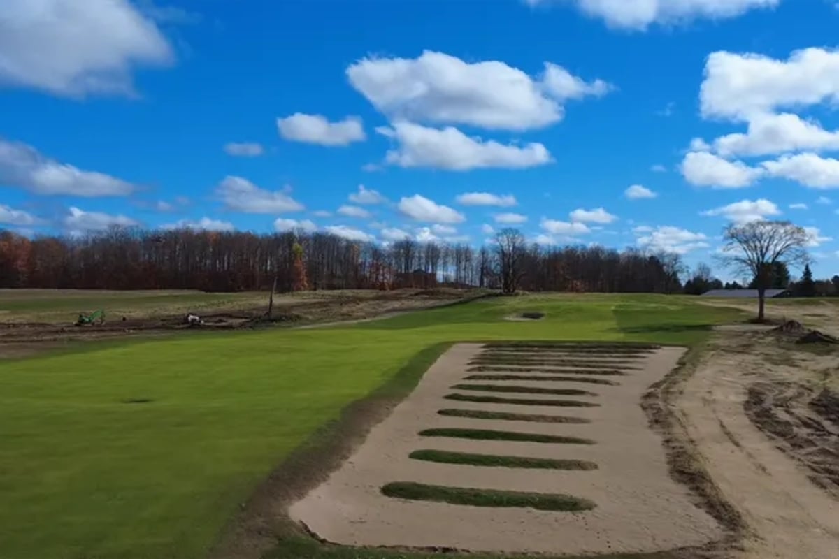 golf course Michigan Island Resort Casino