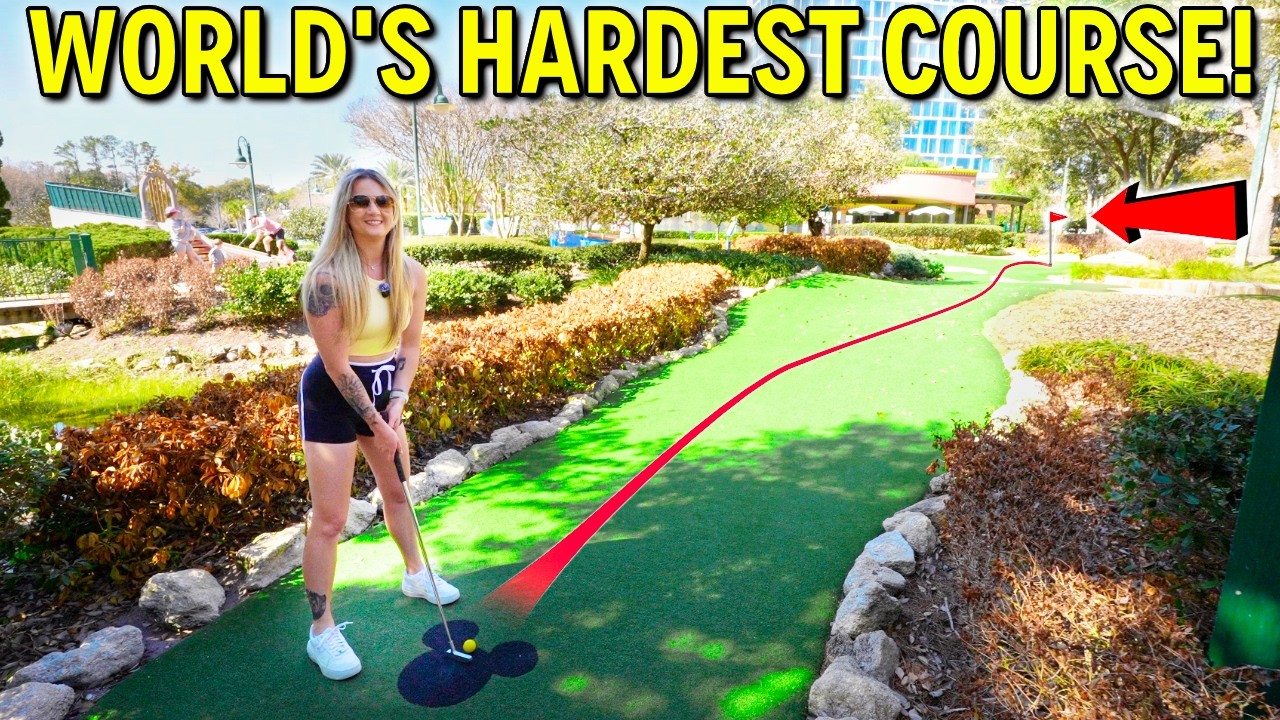 The World's HARDEST Mini Golf Course Got a HUGE Upgrade!