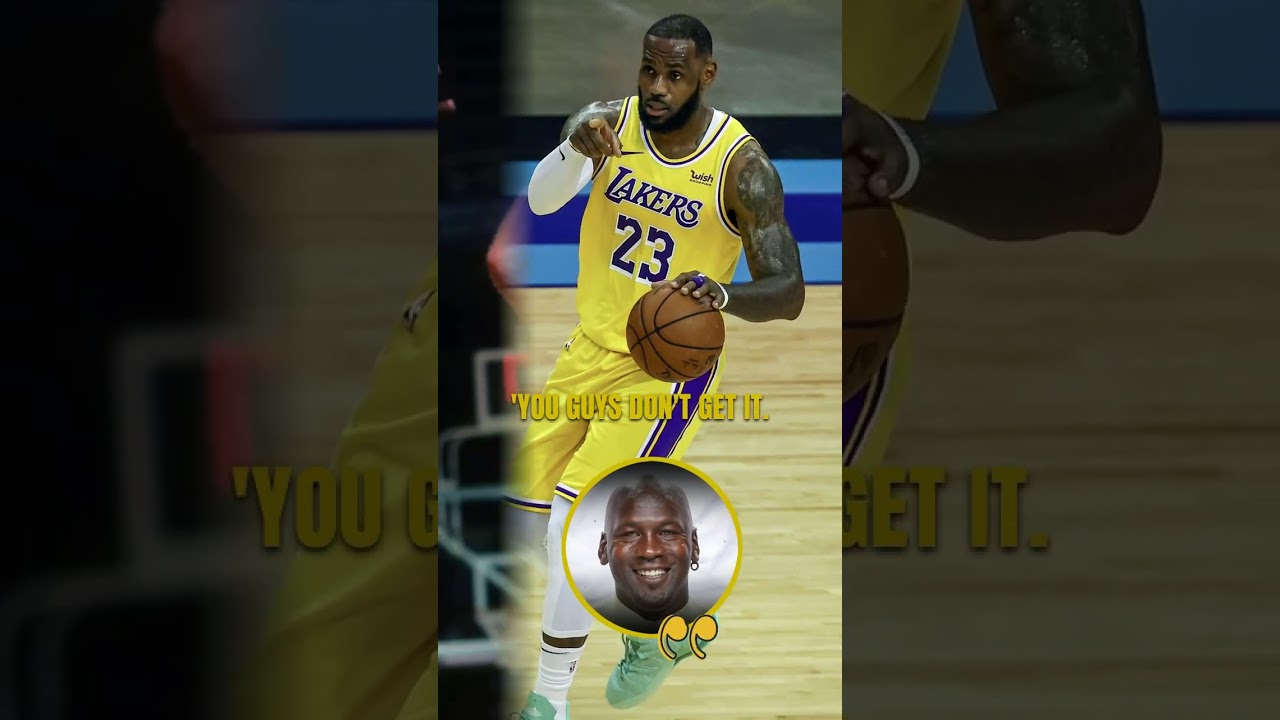 When Michael Jordan said Larry Bird is better than LeBron James | #nba #shorts