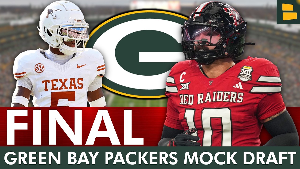 FINAL 2026 Green Bay Packers Mock Draft: 7-Round Packers Draft Picks For NFL Draft