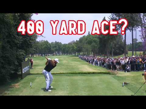 400 YARD HOLE-IN-ONE?! 😱 Jon Rahm Almost Breaks Golf in Mexico