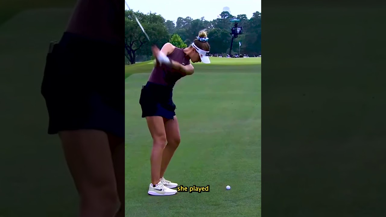 Nelly Korda Wins the Chevron, but left something to be desired
