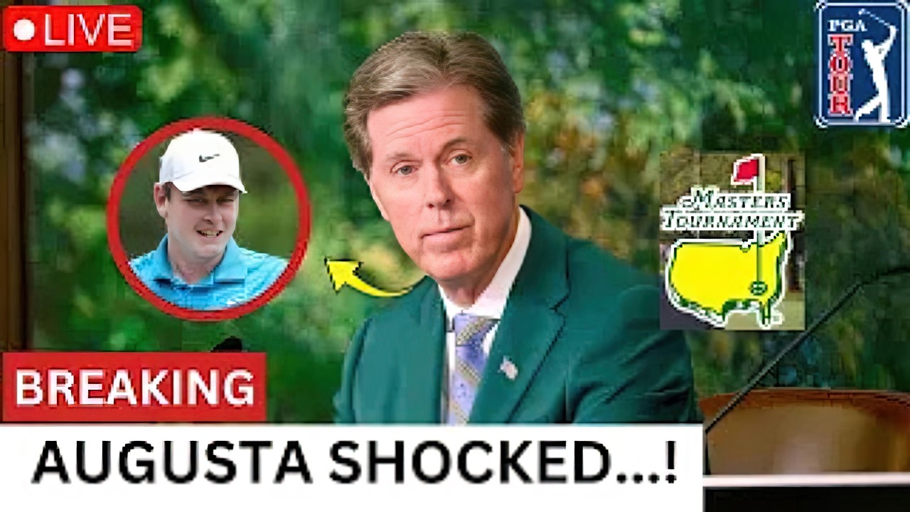 Golf World EXPLODES MacIntyre WALK-OFF at Masters — Chaos Erupts #golf