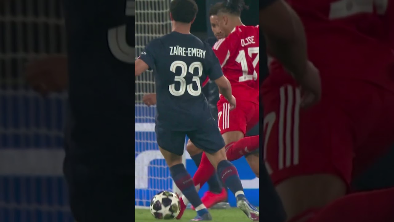 GOLAZO DE OLISE FRENTE AL PSG EN EL PARQUE DE LOS PRINCIPES #olise #bayernmunich #psg