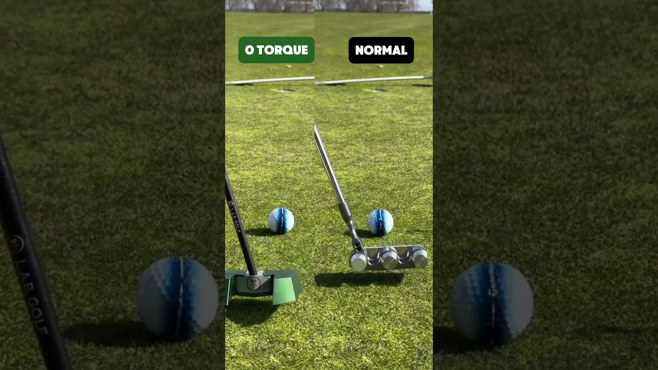 0 Torque vs Normal Putter (L.A.B. Golf Mezz 1 Max vs GG Antares) #golf #viralshorts #bogeybook