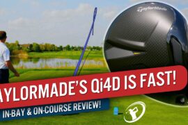 Forgiving, Fast, and Stable: TaylorMade's NEW Qi4D is SOLID // On-Course & In-Bay Review