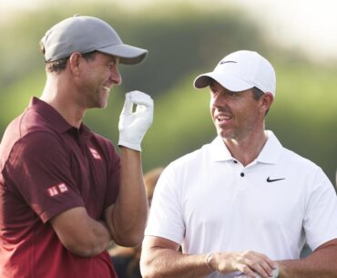 who will win?, major winner removed from Augusta National for breaking phone rule, Adam Scott welcomes Rory McIlroy to champions club