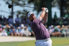 Golf: Golf-Luck of the Irish! Lowry aces par-three sixth hole at Masters