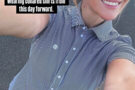 IG Stories April 1, 2026 Totally Professional Golf Outfit