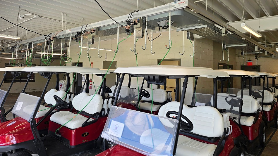 Starline’s products in use at Indiana University’s Pfau course (Photo: Starline)