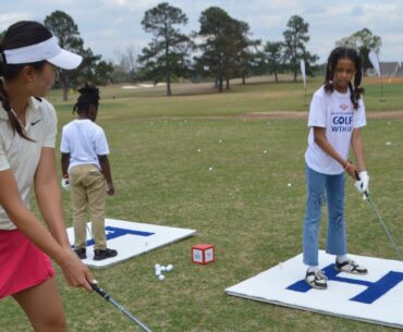 Seasoned golfers instruct aspiring athletes at Golf With Us