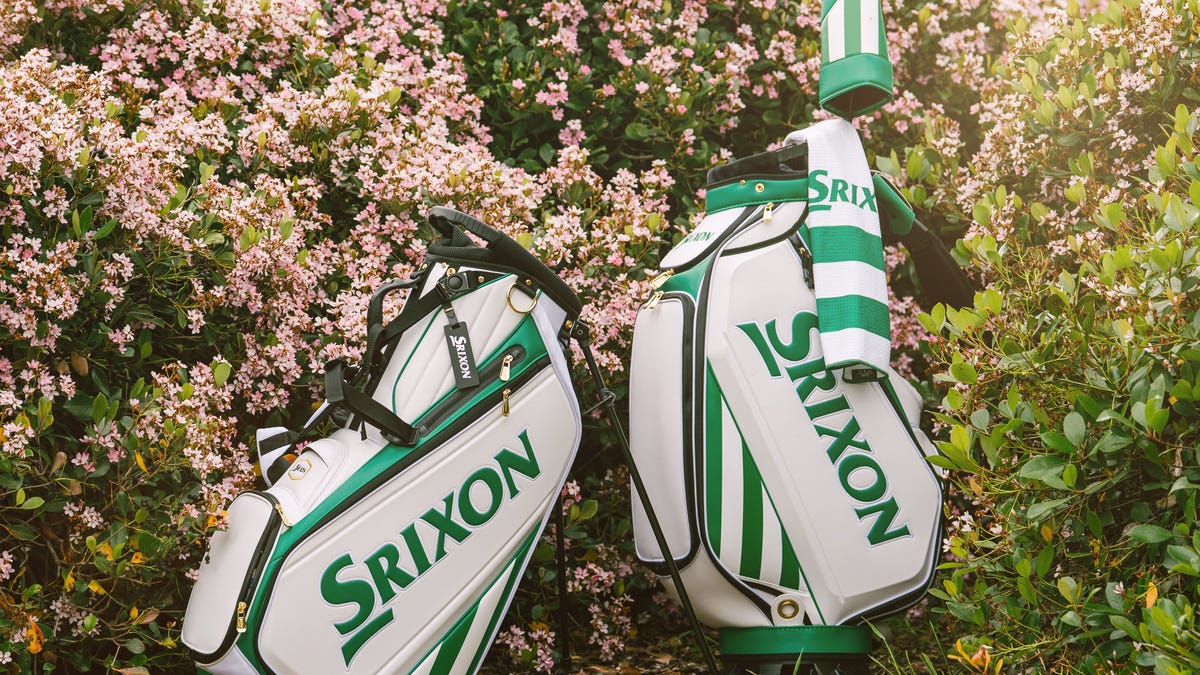 Srixon Spring Collection golf bags and accessories for 2026 Masters