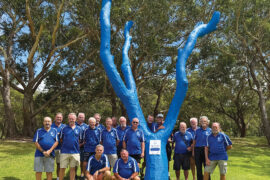 Hawks Nest adds a Blue Tree for mental health | Inside Golf. Australia's Most-Read Golf Magazine as named by Australian Golfers