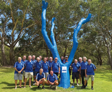 Hawks Nest adds a Blue Tree for mental health | Inside Golf. Australia's Most-Read Golf Magazine as named by Australian Golfers