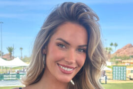 Paige Spiranac puts on busty display for front office role as league hail 'partner in crime'