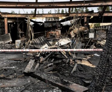 Te Arai Links’ restaurant Ric’s lost to fire, eye-witness account