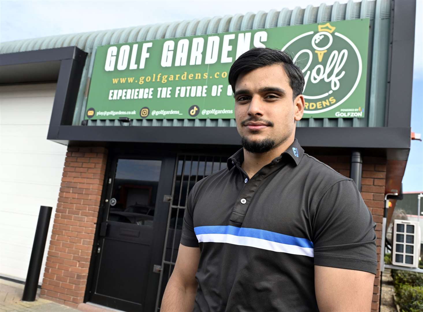 Golf Gardens co-owner Jeevan Benning wants to bring the best possible experience for golfers. Picture: Barry Goodwin
