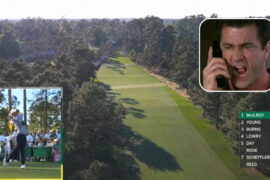 Masters fan yells 'Give me back my son!', heard on CBS broadcast