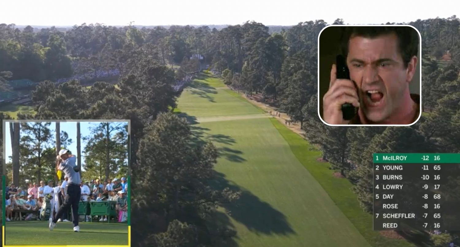 Masters fan yells 'Give me back my son!', heard on CBS broadcast