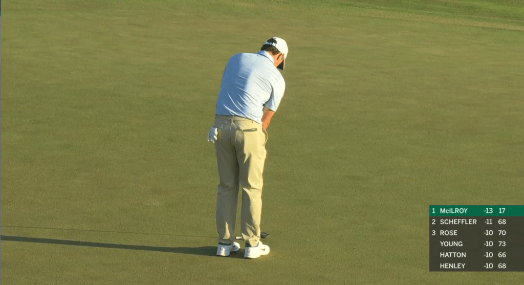 CBS misses the Rory McIlroy's winning shot at the Masters on Sunday.