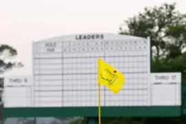 A US Masters branded Umbrella