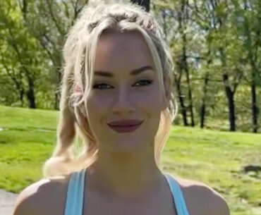 Paige Spiranac reveals 'how to swing with some great cans' after golf influencer's candid confession over her chest size