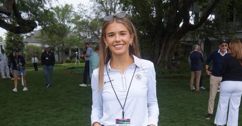 Kai Trump was blasted for enjoying a 'special' Masters trip. @kaitrumpgolfer/Instagram