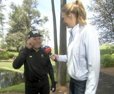 Gary Player calls Sky Sports presenter Anna Jackson a ‘good looking chick’, video